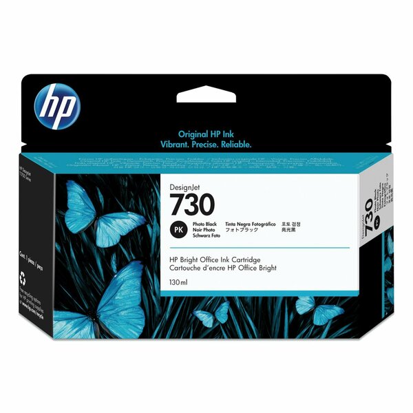 Hp HP 730, (P2V67A) Photo Black Original Ink Cartridge P2V67A